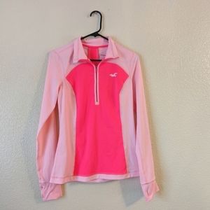 Hollister Sport Pink Long Sleeve Shirt